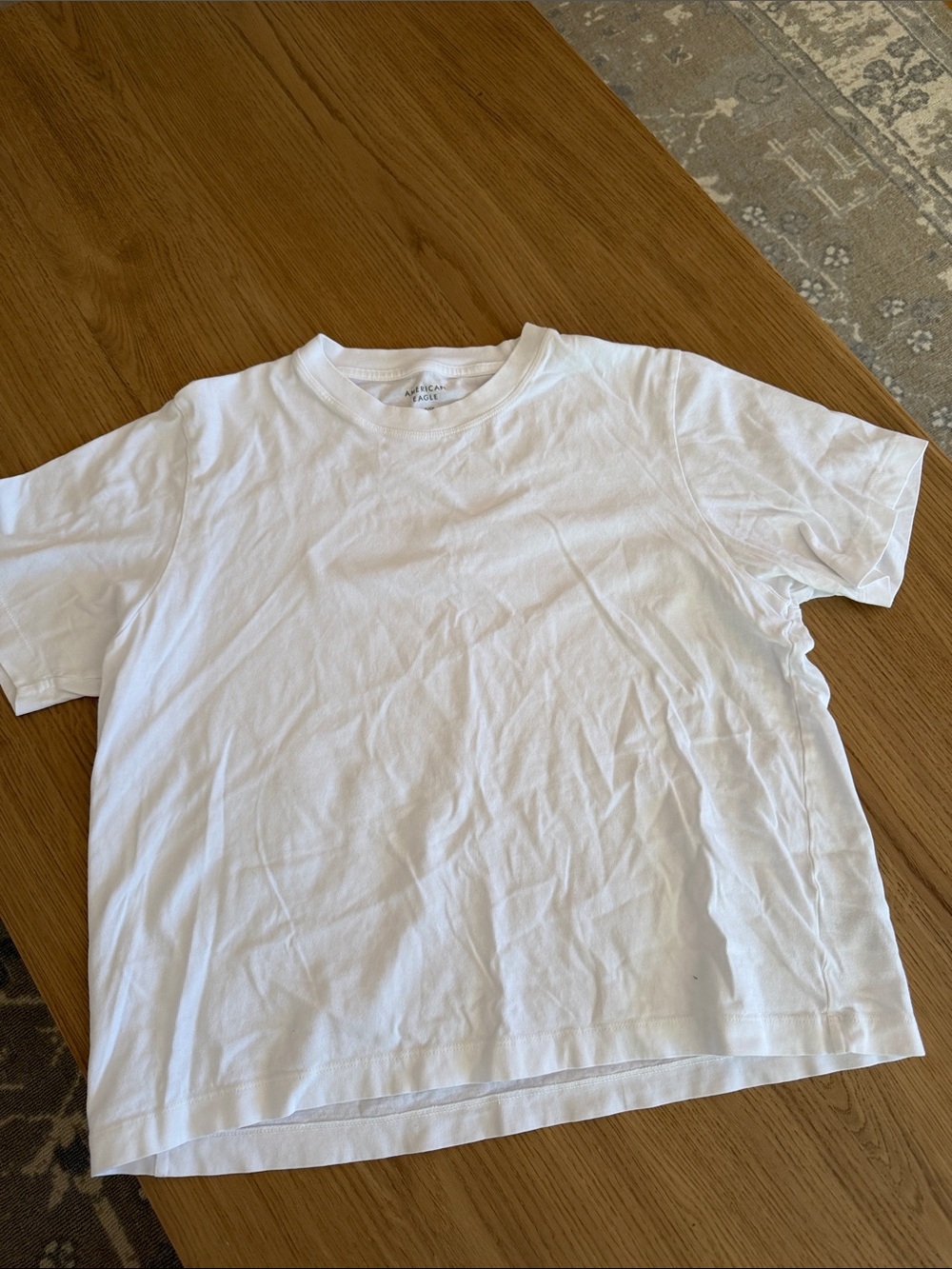 Basic White Crewneck Tee for Kids - Unbranded